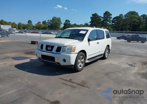2004 Nissan Pathfinder Armada Se z USA, uszkodzony, nr VIN 5N1AA08A54N744258